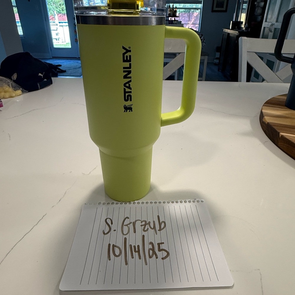 Stanley Bright Green Travel Mug